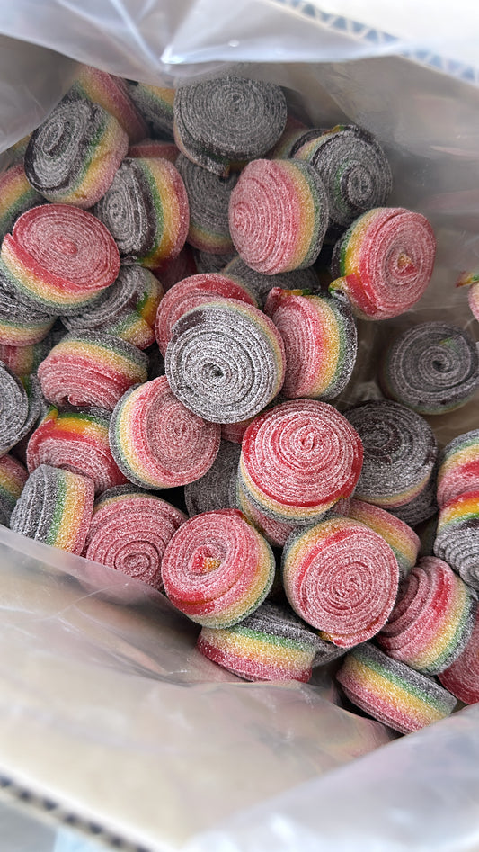 Sour Rainbow Belts