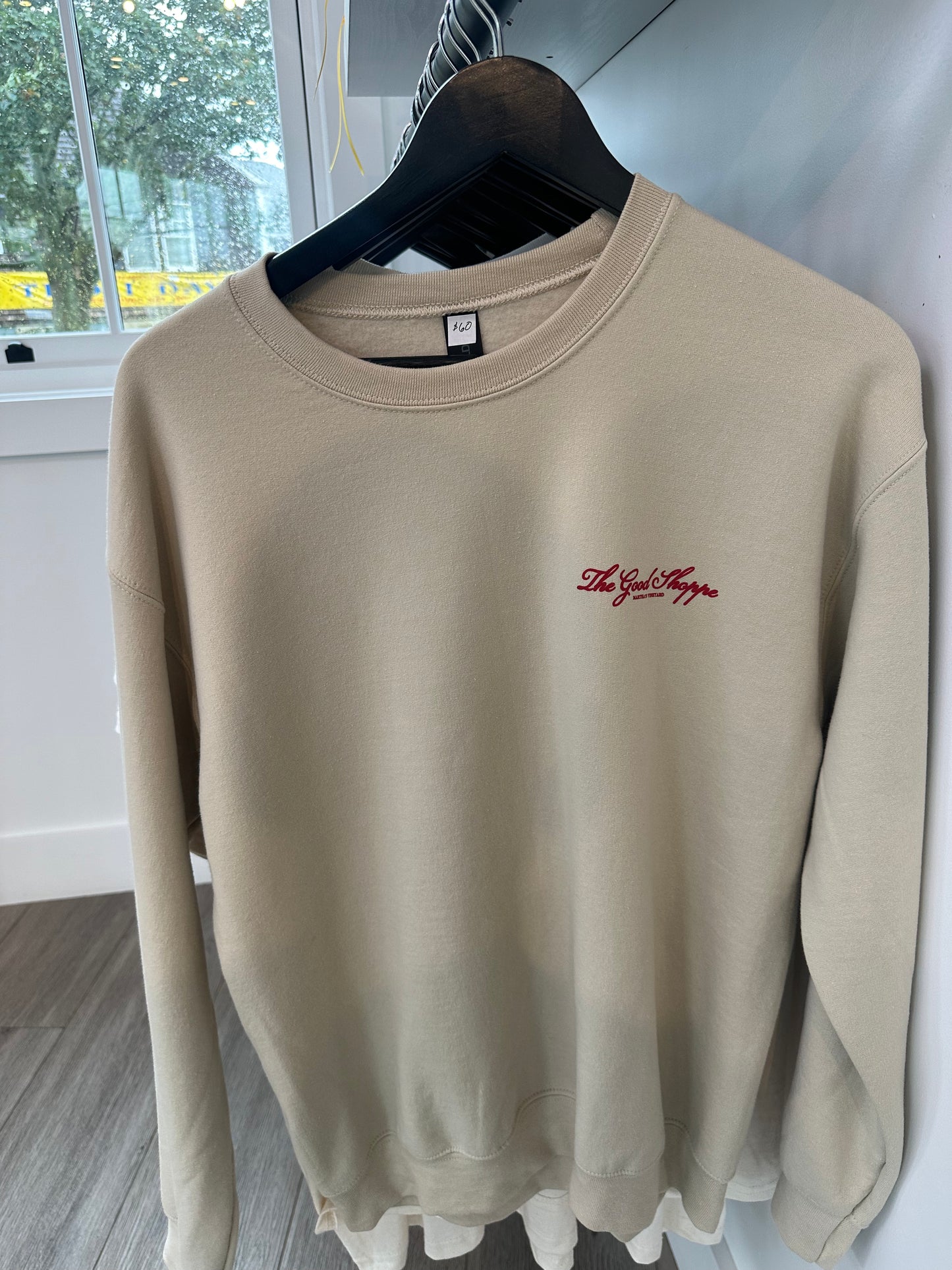 The Good Shoppe Crewneck-Sand