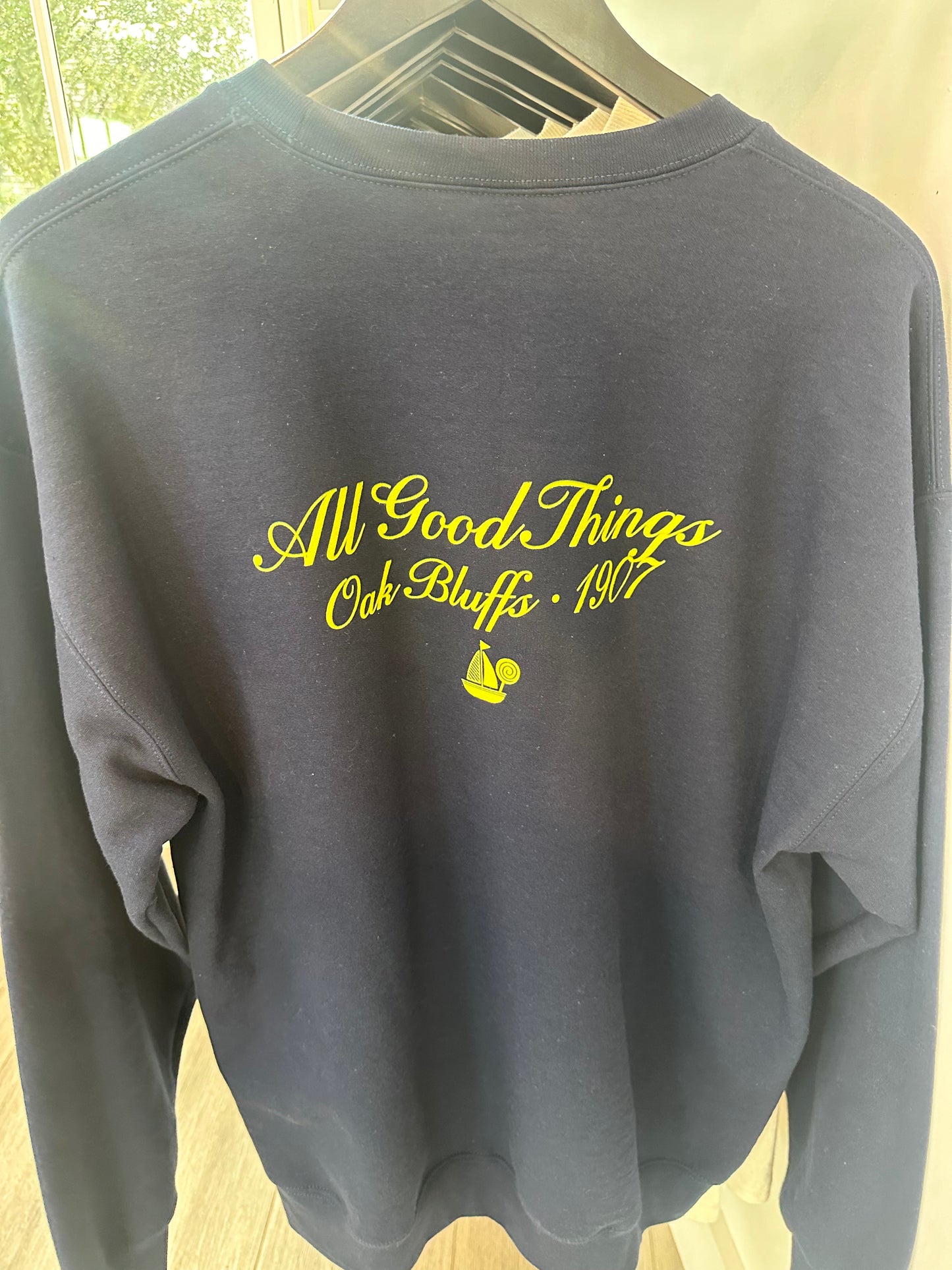 The Good Shoppe Crewneck- Navy